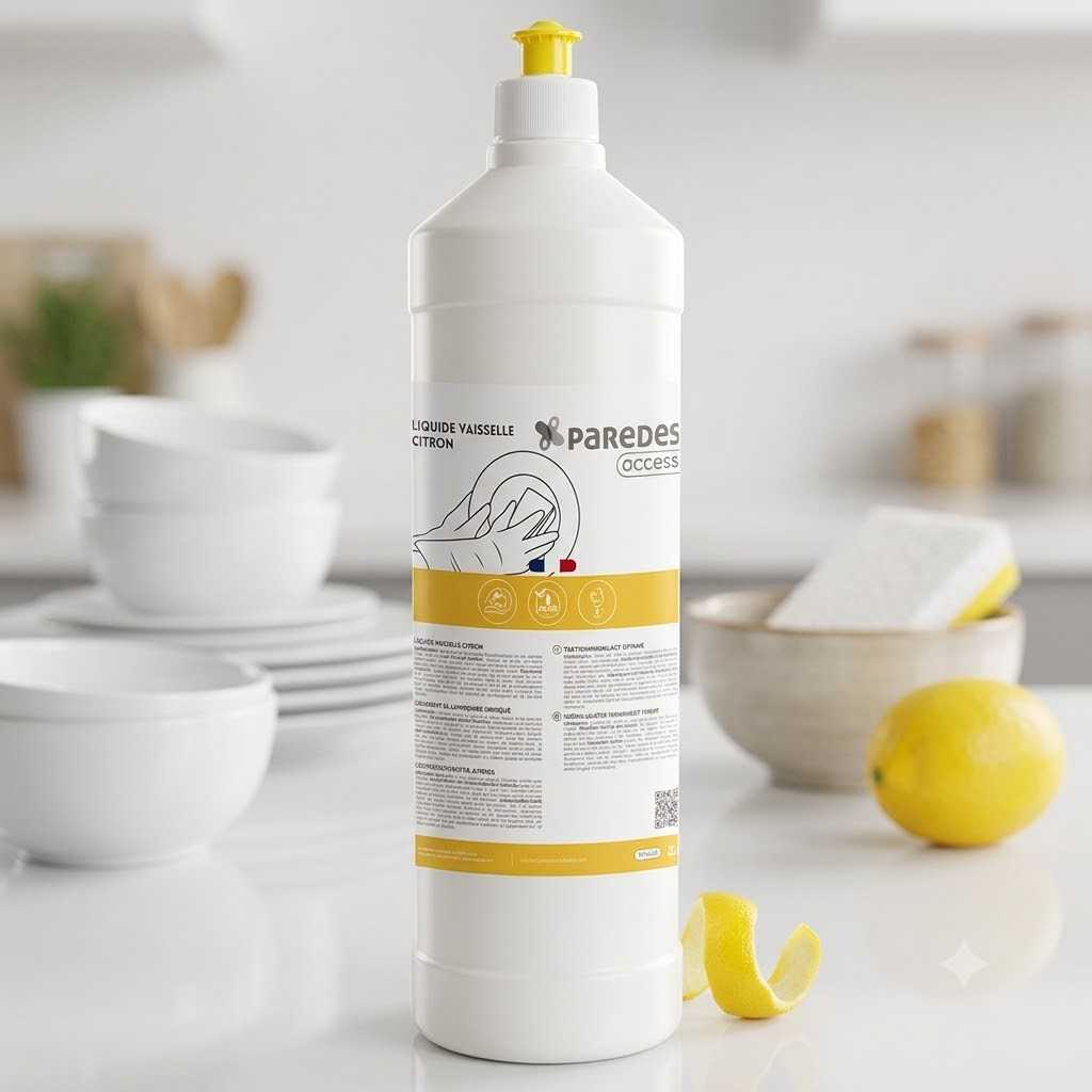 Liquide vaisselle plonge manuelle citron Paredes Access